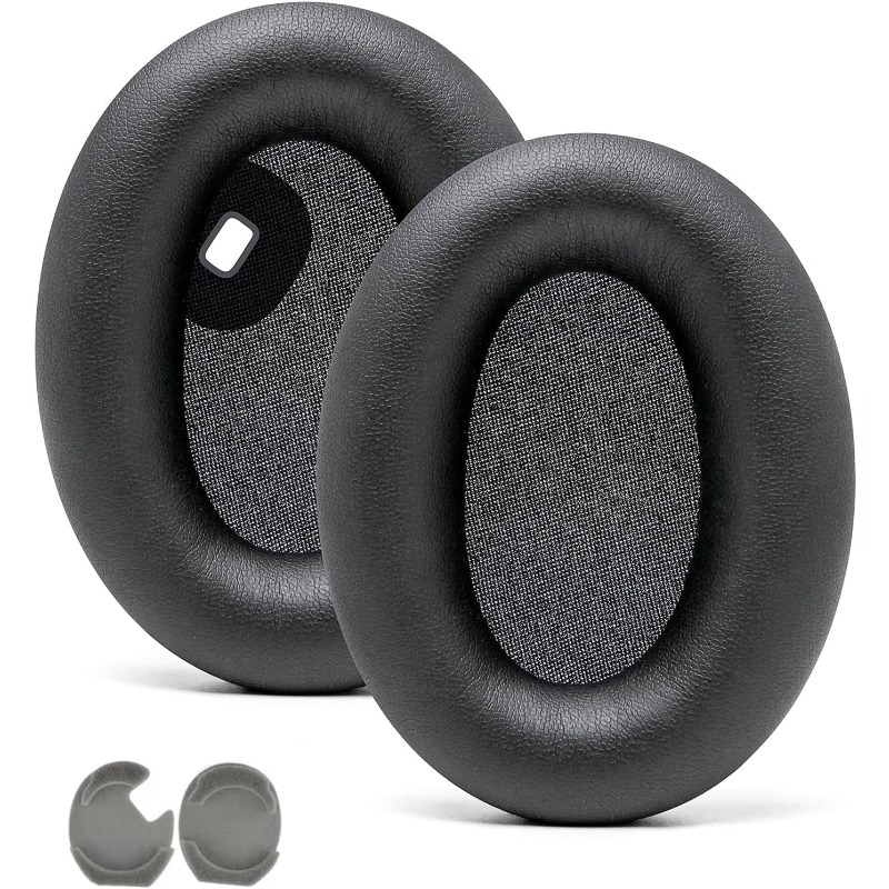 TEMU 2pcs Replacement Ear Pads For (wh1000xm4) Headphones. Made Of Soft Pu Material With Foam Padding And A Thickened Design. Upgraded Replacement