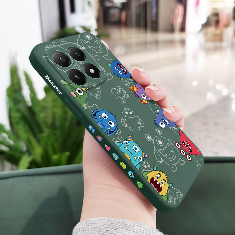 TEMU Phone Case - Monster Graffiti Phone Case For Xiaomi 17t 17t Design Cover