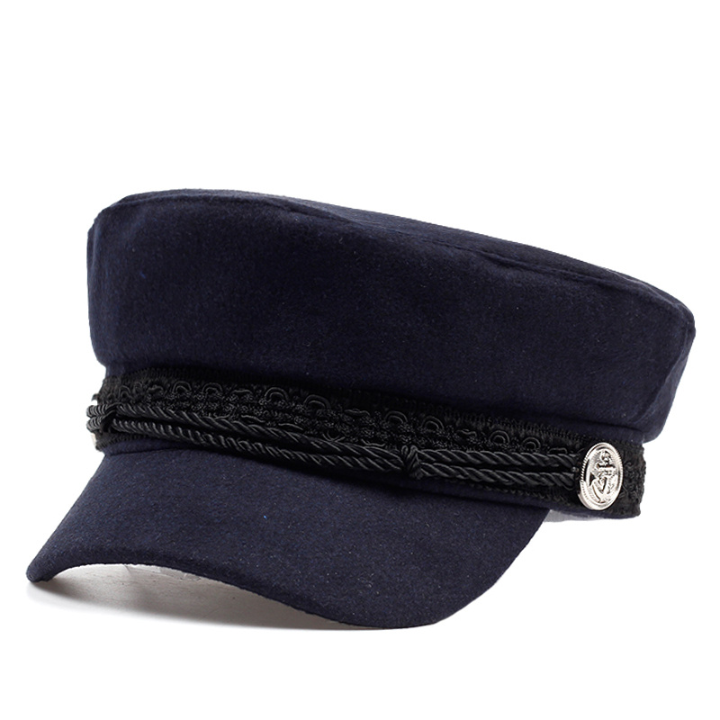 TEMU marine uni pour femmes, chapeau de mode décontracté d'extérieur, idéal pour , l'hiver, les , les fêtes