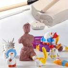 500g souple professionnelle haute qualité cuisson polymère bricolage matériau de prototypage sculpture céramique poupée