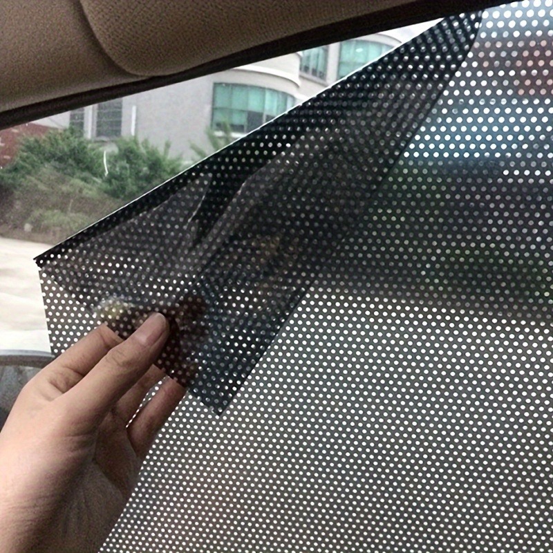 4-pack Electrostatic Adsorption Car Window Sunshade, Suitable For Most Sedans And Suvs - Privacy Film, And Remove, Sun Visor Design