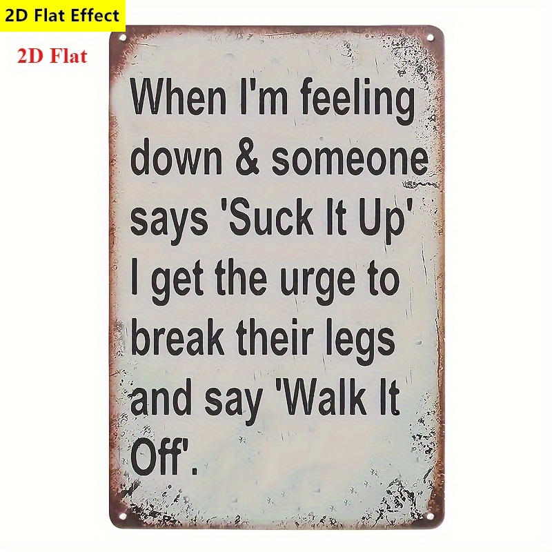 funny signs sold on Temu Australia