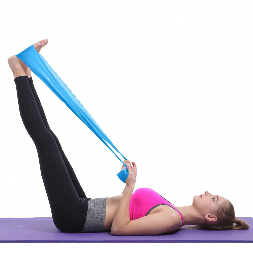 Yoga Resistance Bands for Body Toning, Home Use, Beginner Stretching Training, Women's Fitness, Latin Dance Elastic Ropes