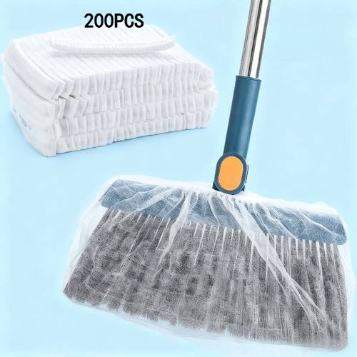 200 protectores desechables para escobas | adsorción , fuerte adhesión de pelo y polvo, sin , limpieza rápida, para , dispositivos digitales, paredes