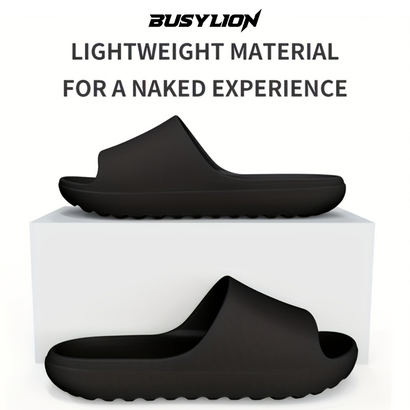 Image of Men's Home Slippers, Stylish And Versatile Elegant Slippers, Suitable For Indoor And Outdoor Use, Soft Sole For Comfortable Feeling, Anti-slip Sole Texture, Worn In