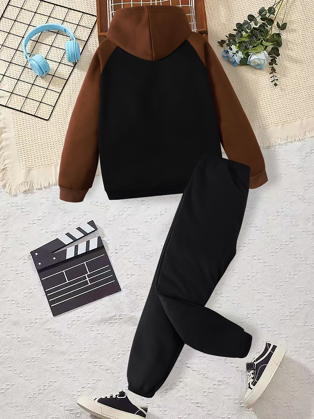 1205 girls' sleeve hoodie pink beige casual Temu Ireland