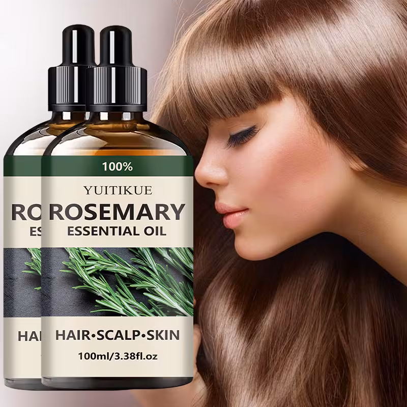 2pcs pure rosemary oil rich in and rosemary leaf oil it absorbs quickly and moisturizes the hair and rough hair texture gently prevents split ends Product details 2
