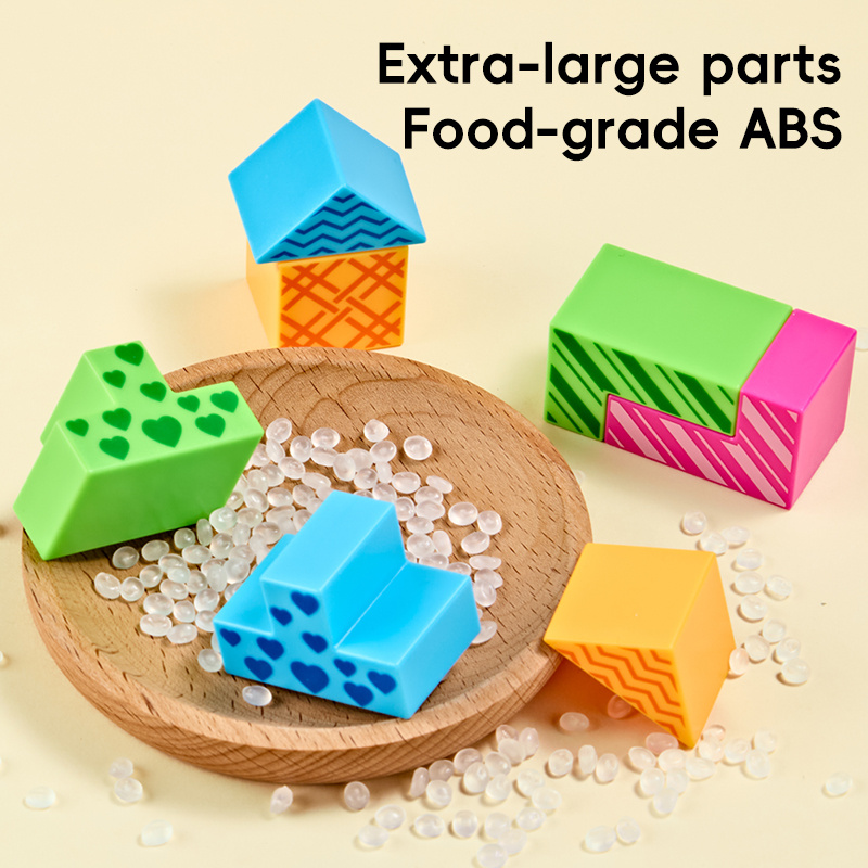 31pcs 3D Logic Puzzle Block Set, Educational Building Toy