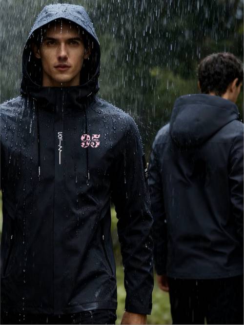 Men S Spring And Autumn Lightweight Hooded Jacket, Stylish And Casual Design