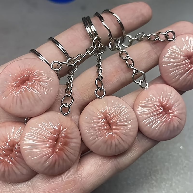 1pc novelty sea   for adults funny prank gag key ring weird shocking bag charm pendant creative key accessory   elephant gift for christmas birthday   favors
