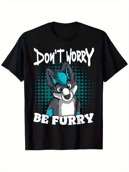 furry animal fursuit costume 100 cotton cosplay suit suitable for role play crew neck short sleeve with pattern size s for themed events year round wear machine washable
