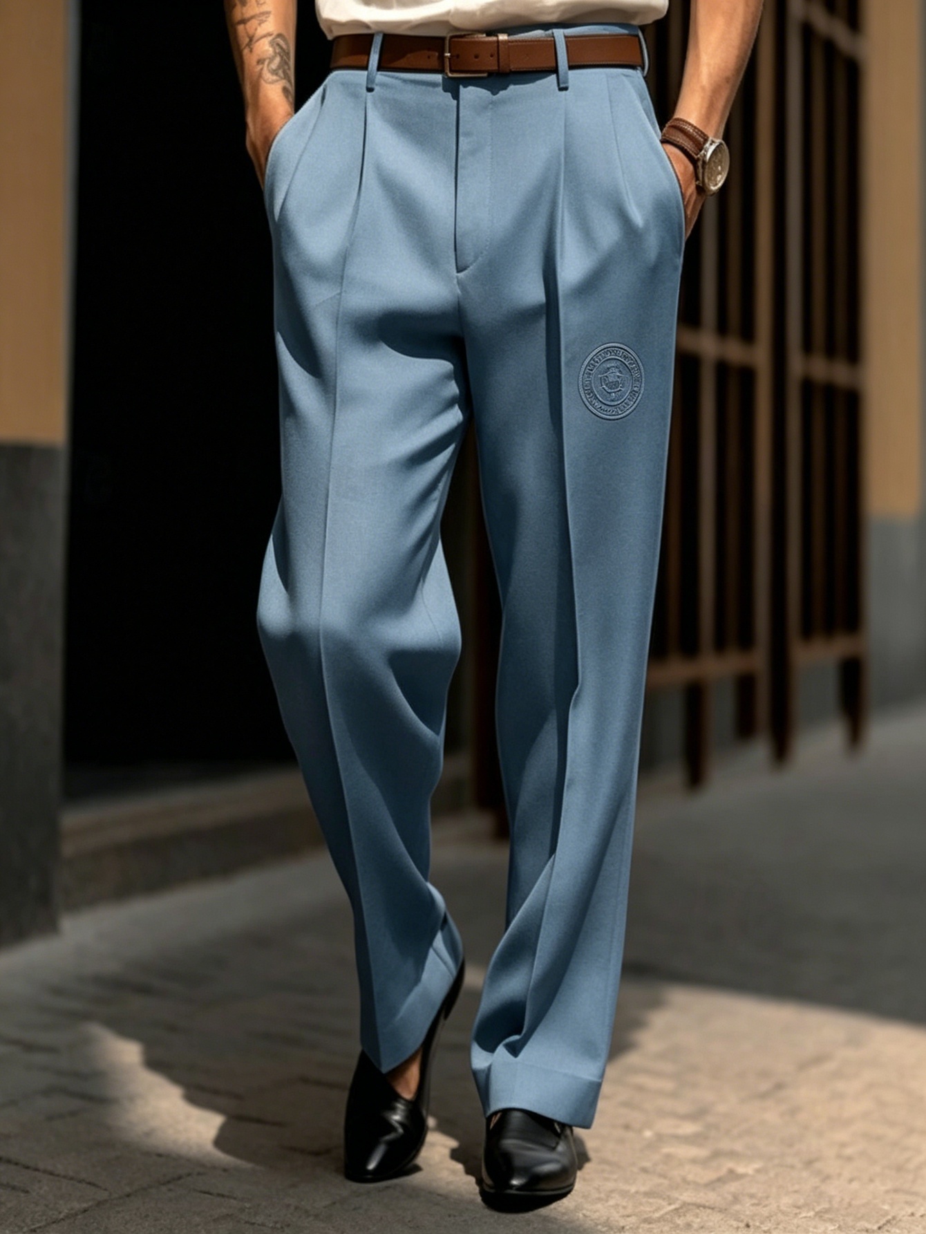 sachin and babi light blue dress Incredible Deals on Slim Fit Dress Pants main image 0