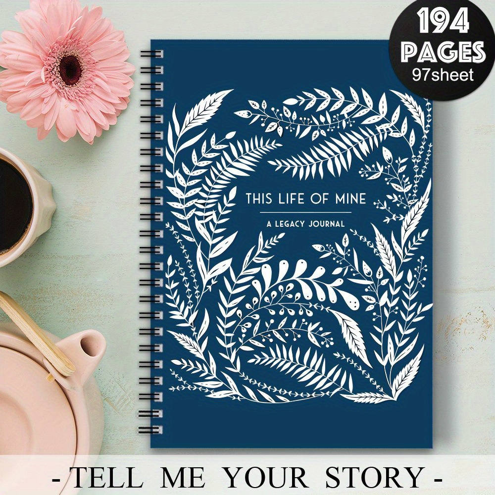 TEMU Spiral Notebook: Spiral Notebook, 1pc. I Want To You . Spiral Diary, A Meaningful Keepsake For And Memories. Family Notebook, Planner, Personal
