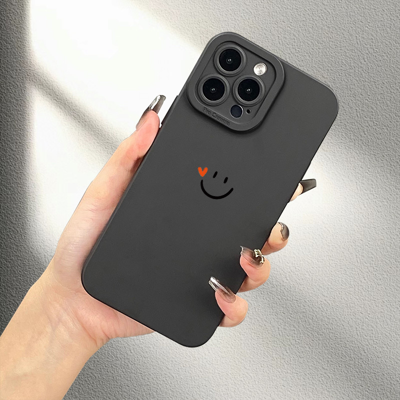 TEMU Phone Case: Simple And Cute Pattern Uv Printing Phone Cover 360 Degree Full Protection For Iphone 11 12 13 Pro Max Xr X/ Xs 7 8 Plus Se For
