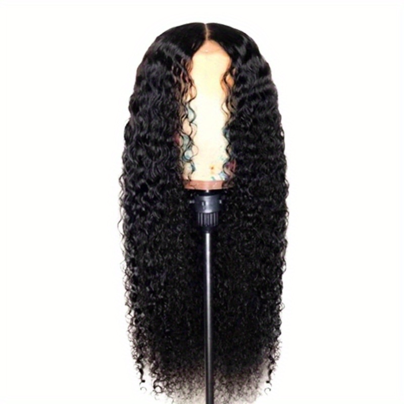 TEMU 1pc Corn Perm Chemical Fiber Wig Lightweight Hair Wig Ideal Gift For