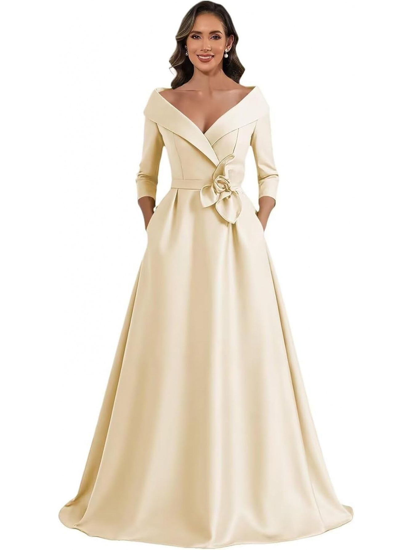 mother bride dress sold on Temu United States
