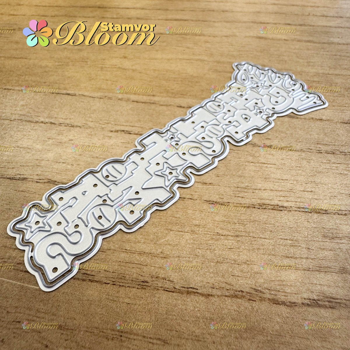 TEMU Merry Christmas Word Metal Cutting Dies Carbon Steel Die Cuts For Card Making Scrapbooking Paper Craft Greeting Card Compatible With Die Cutting