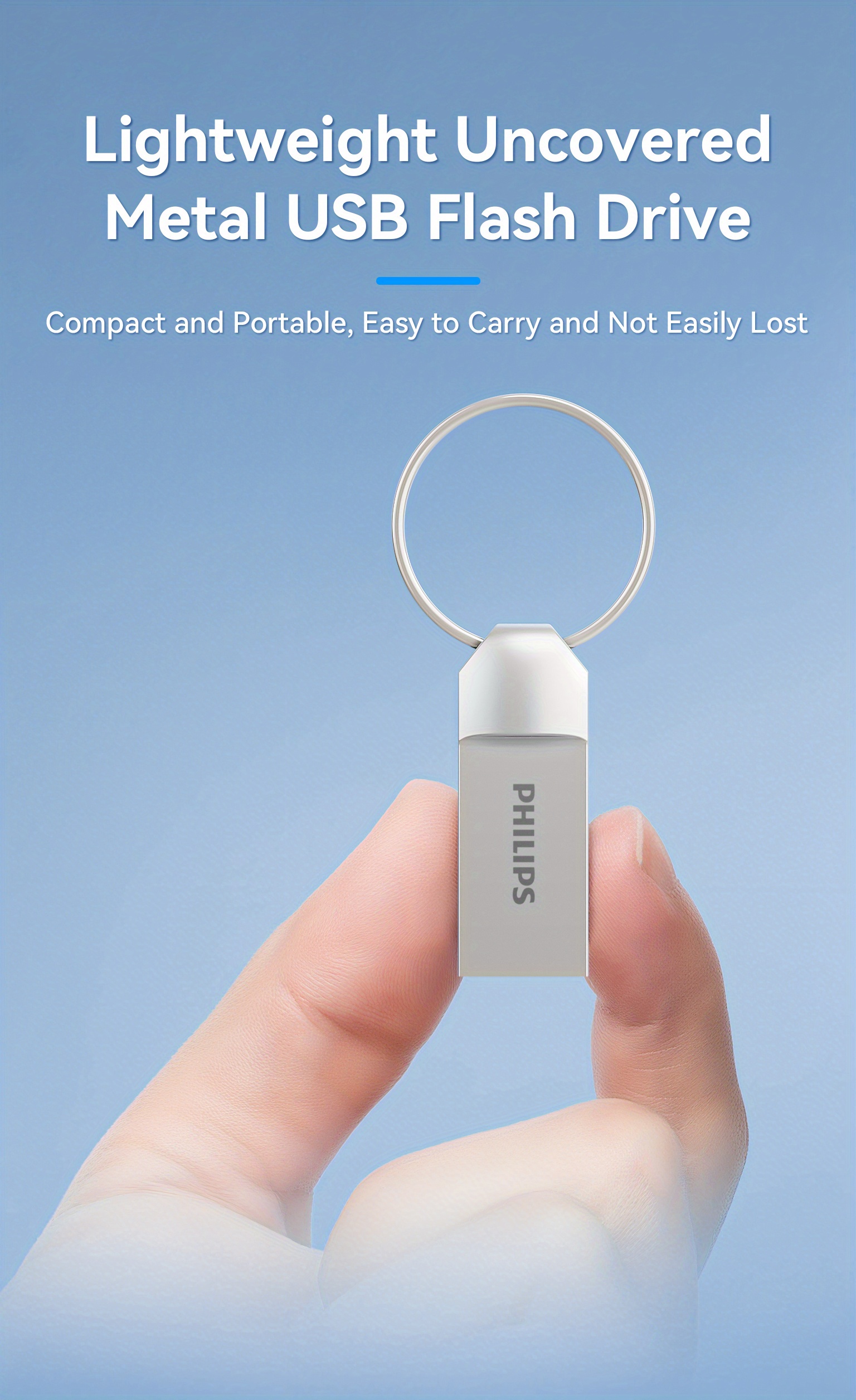 philips chiavetta usb con trasferimento   stabile e interfaccia 2.0 ampiamente compatibile. design   e portatile per facile trasporto e conservazione. consente trasferimento e condivisione   senza driver,   ma pratico Dettagli dell'articolo 2