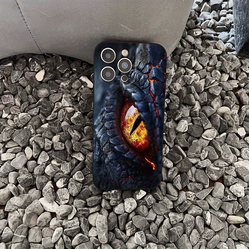 TEMU Soft Cover Phone Case With A Dragon , Compatible With Iphone Models Including Pro Max And Mini .