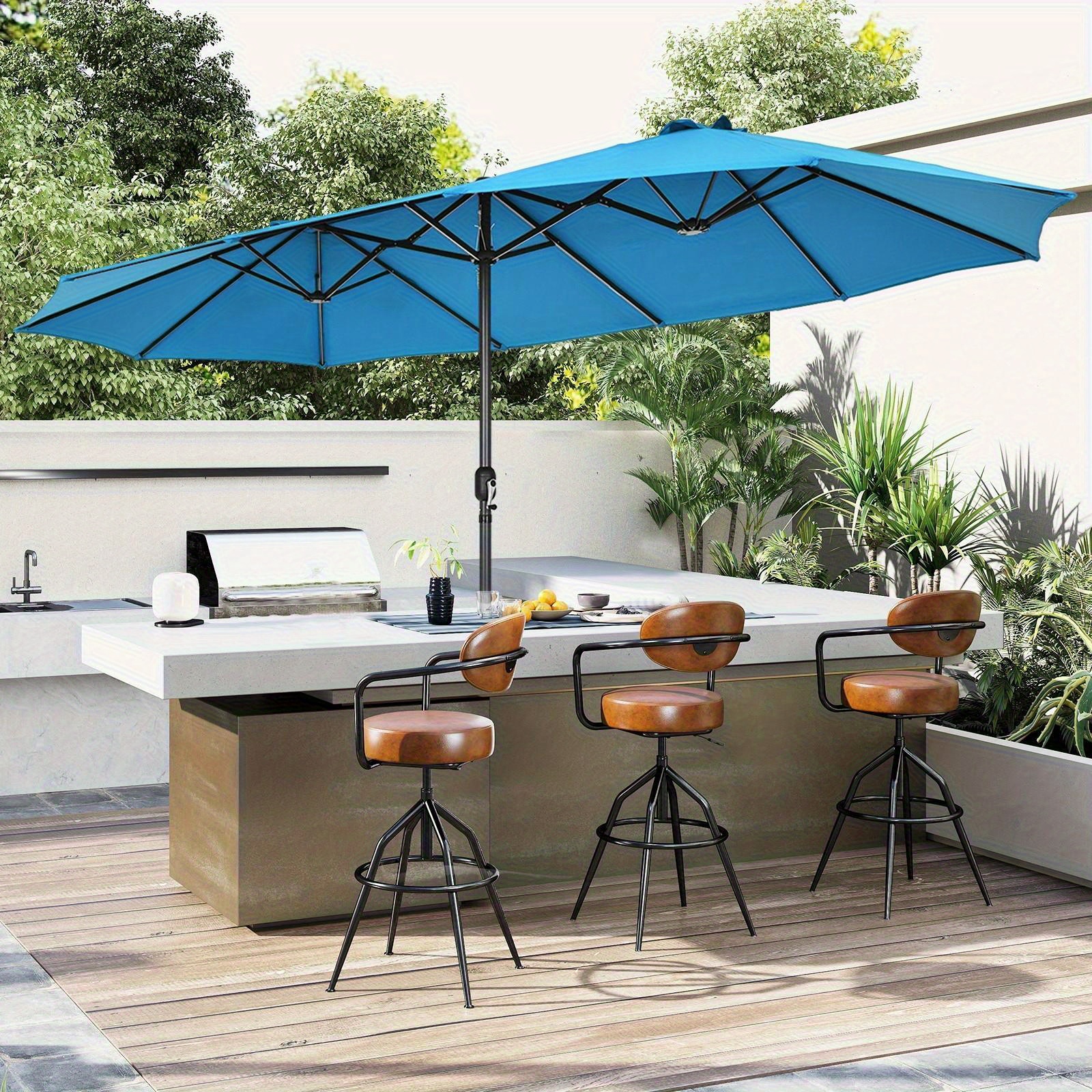 chic patio umbrella Amazon.com : 6.5ft Beach Umbrella | Boho Fringe Parasol Outdoor Patio | UV  Protection & Waterproof | Picnic Umbrella for Deck Pool Sun Shade and  Outdoor Entertaining