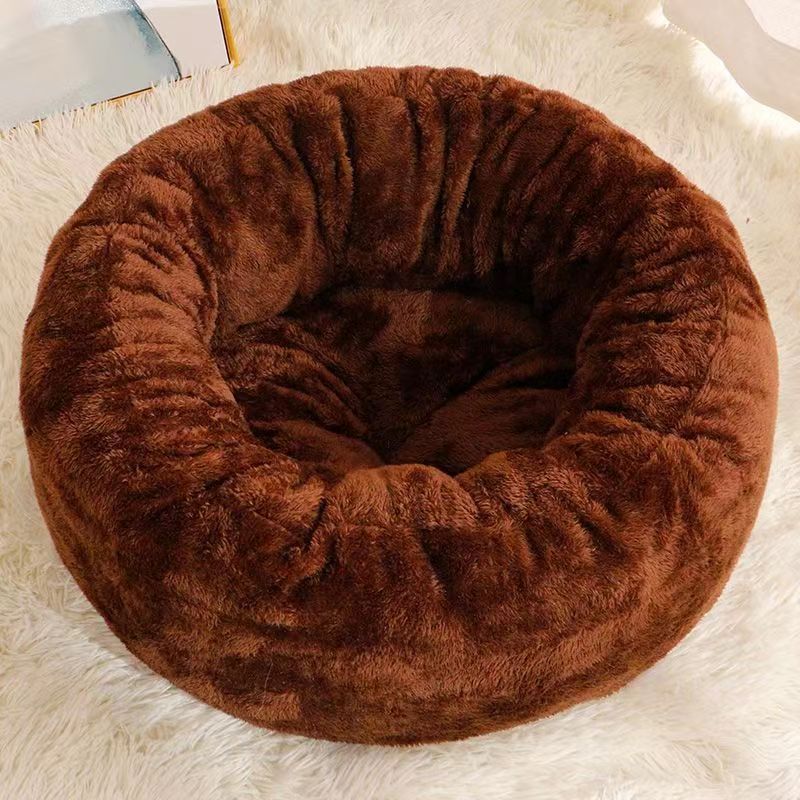 Temu – TEMU Small And Medium-sized Dog Beds, Circular Beds, Cat Beds, Seasonal Universal Pet Supplies, , Thickening And Insulation