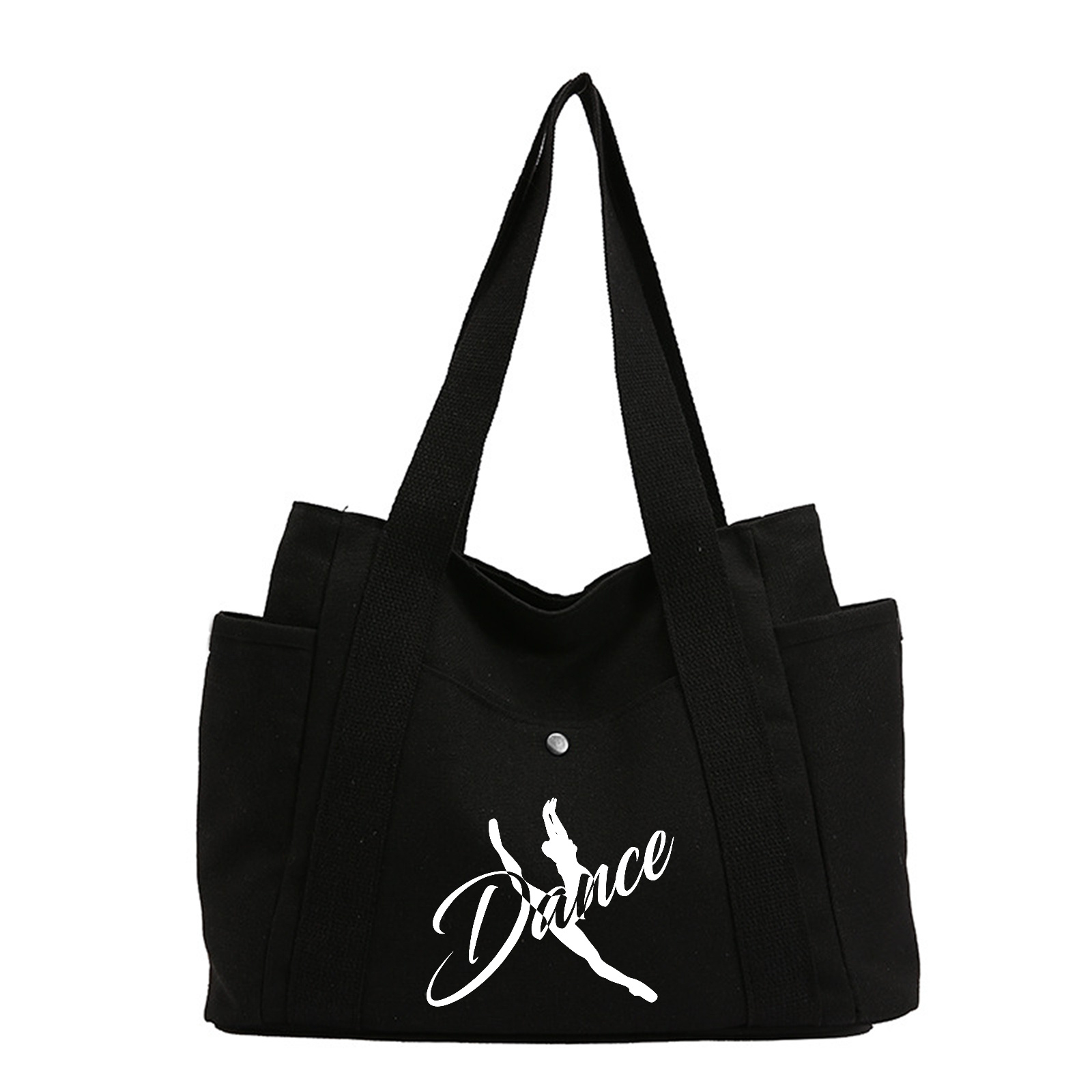 TEMU Large Capacity Dance Tote, Stylish Handbag For Dancers, Shopping Companion, Essential For Commuting, Lightweight Travel Bag, Versatile Shoulder