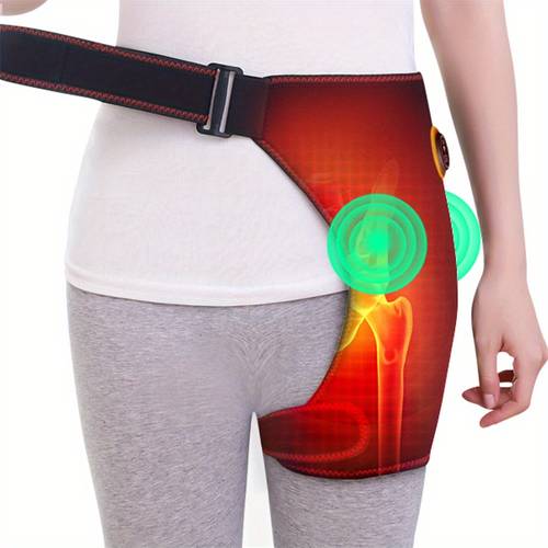 Heated Support USB Electric Heating Support with 3 Massagers Vibration and Heating Settings