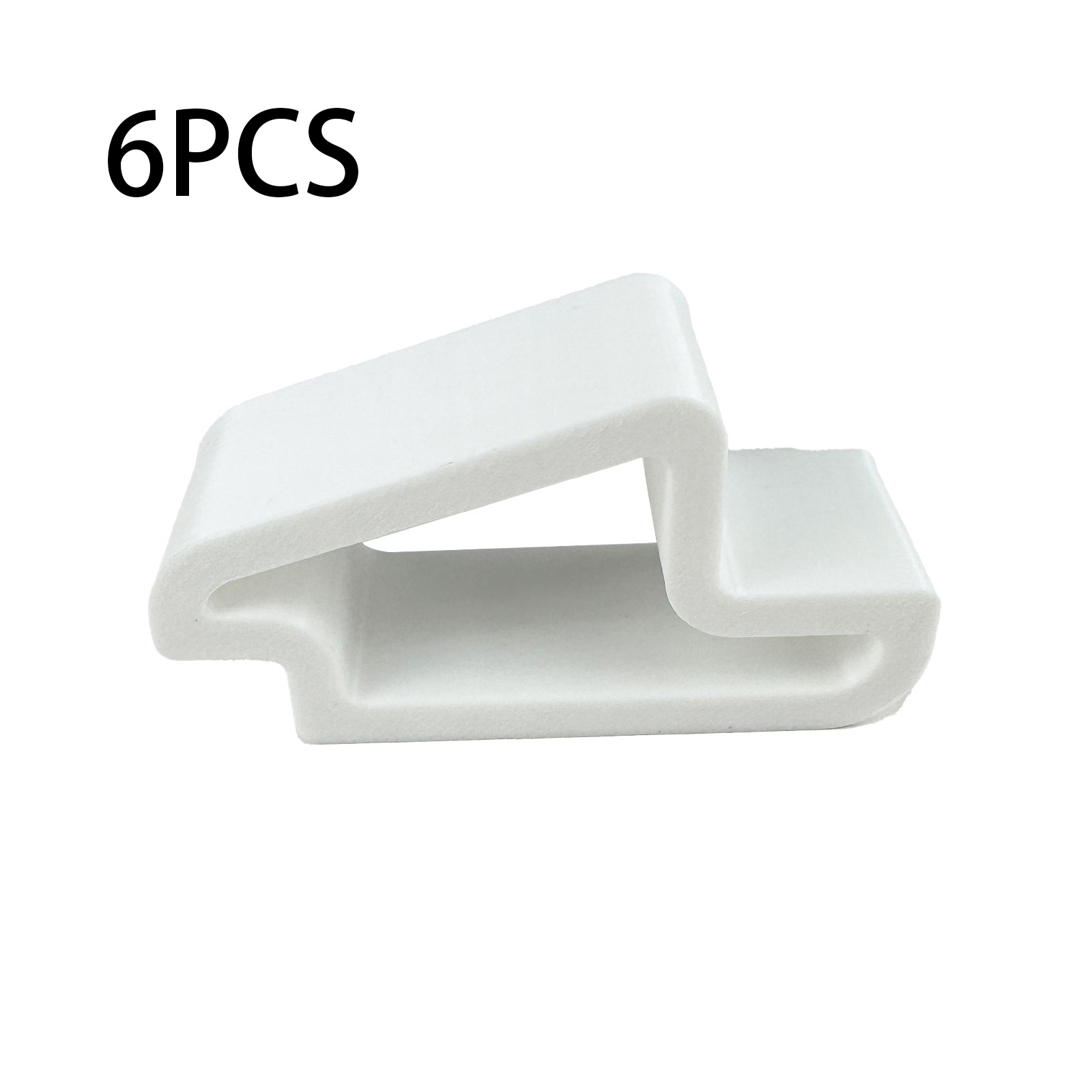 6 Pack Heavy Duty Bottom Wedge Suitable For Patio Sliding Doors, Windows, - Windproof Shockproof Door Stop Wedge With , Durable Plastic Door Stoppers For Sliding Doors, Under Door Barrier