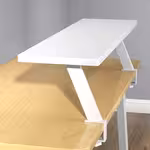 Top pickLocal1pc White Wooden Floating Desk Shelf - Rectangular No-Drill Countertop Organizer with Multiple Levels for Home Office, Perfect for Books, Pens, The Best Gifts for Thanksgiving and ChristmasOpen in new tab.