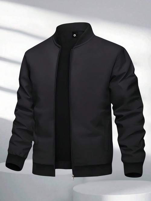 men long sleeve up jacket for fall