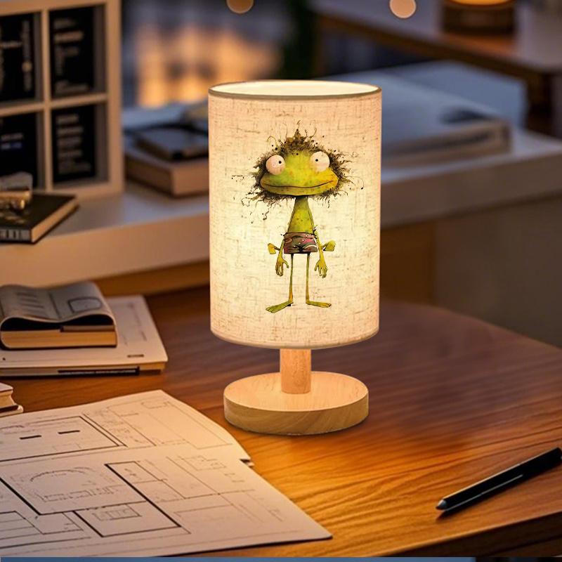 whimsical   usb powered table lamp up lighting for eye protection soft ambient glow compact for bedroom living room office decor no batteries needed Product details 0