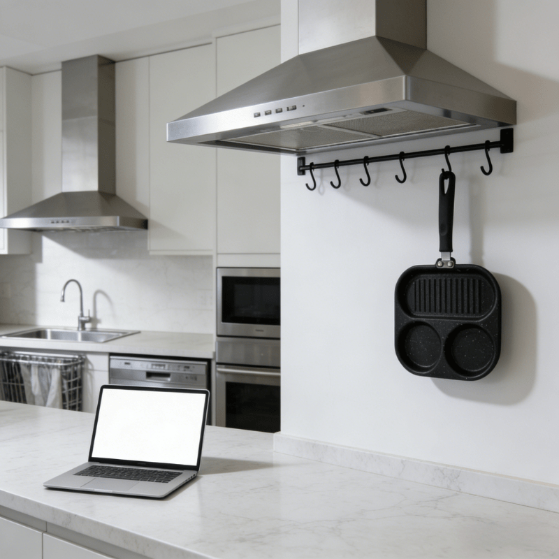 3 compartment non stick   egg and hamburger pan deepened frying pan with slippery egg mold water based coating hand wash only Product details 5