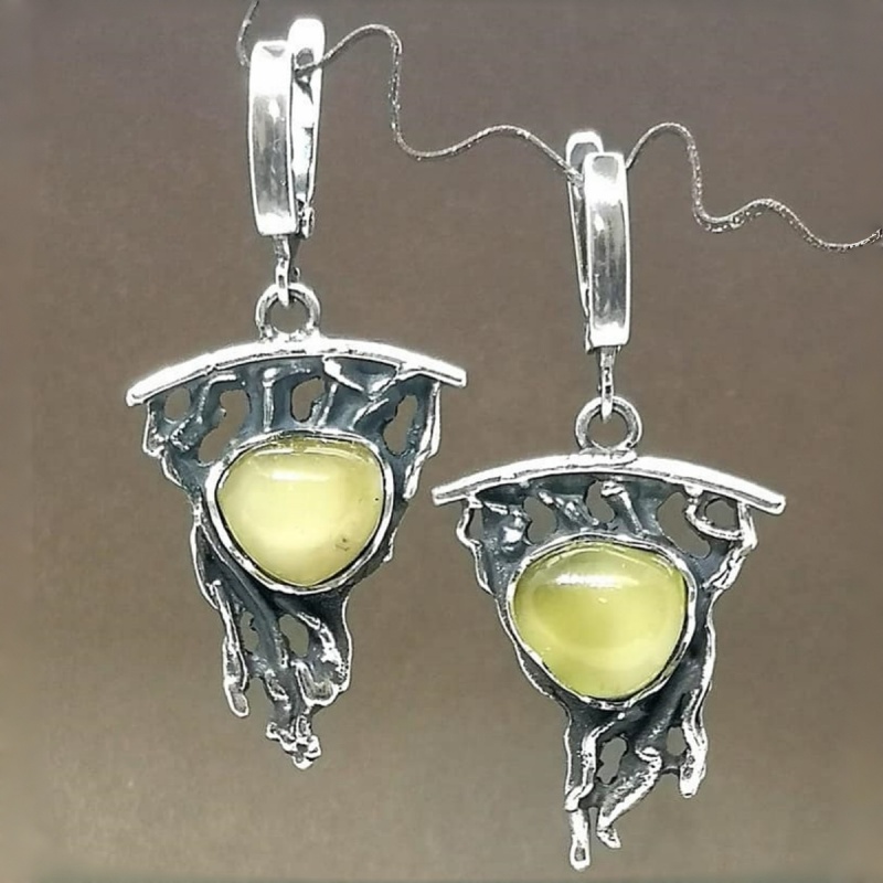 Vintage Hollow Tree Branch Pattern Earrings, Bohemian Style