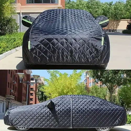 Copriauto ICarCover Premium Plus - Impermeabile Per Tutte Le Stagioni 368-391 Cm - Foto 2