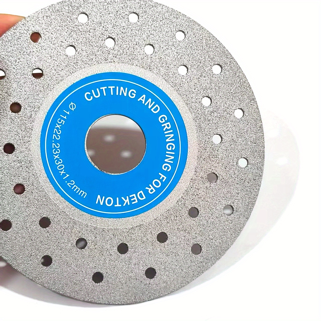 115mm High-density Emery Cutting For Rock, Marble, Tile, And - Straight, Curved, Chamfering, Polishing Wheels With Reinforced Edges, Stone Cutting Tools