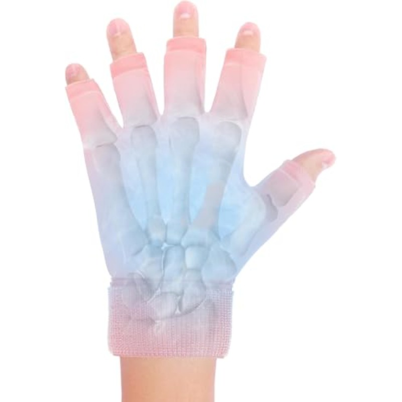 1pc AGDGV Medical-Grade Arthritis Compression Ice Glove with Adjustable Wrist Strap & Reusable Gel Cold Pack - for Hand, Wrist, Fingers - Carpal Tunnel, Tendinitis, Osteoarthritis, Rheumatoid - Cold & Heat, Ergonomic Design