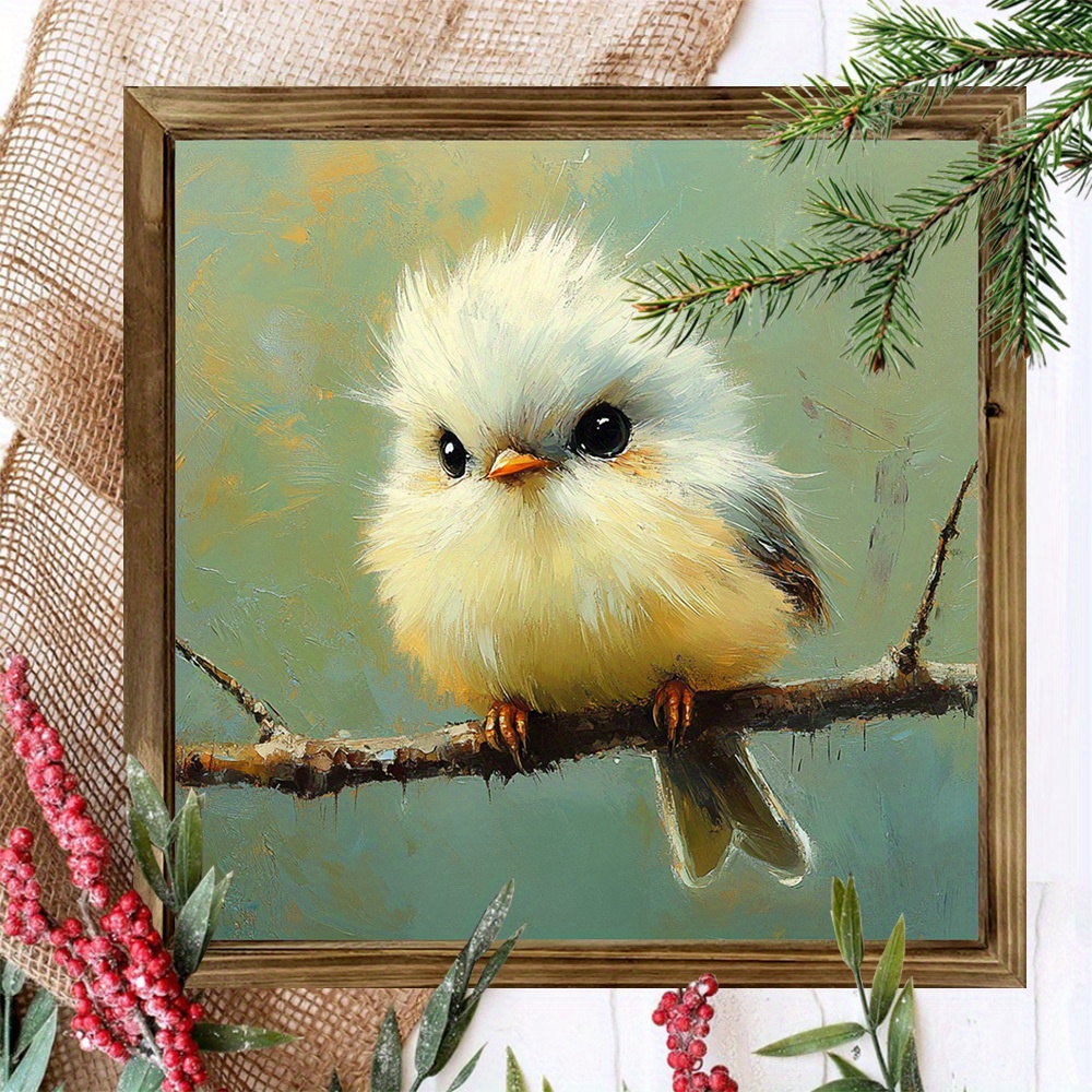 TEMU Ornement Suspendu Oiseau en Bois Style Ferme Moderne 2D Plat - Décoration Suspendue avec Motif d'Oiseau en Vol - Plaque Rustique en Bois.