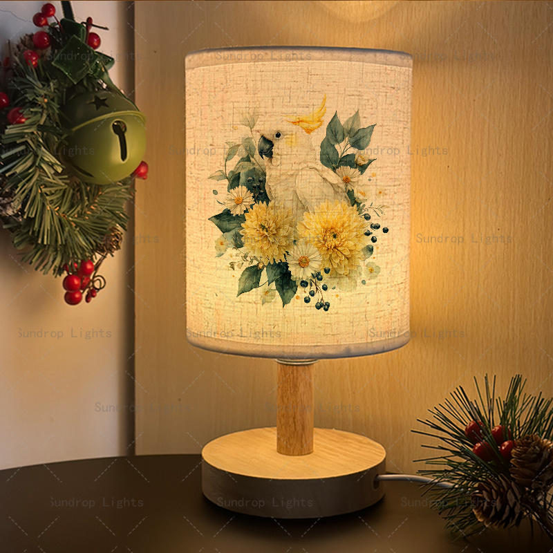 LED Fabric Desk Lamp for Bedroom & Office