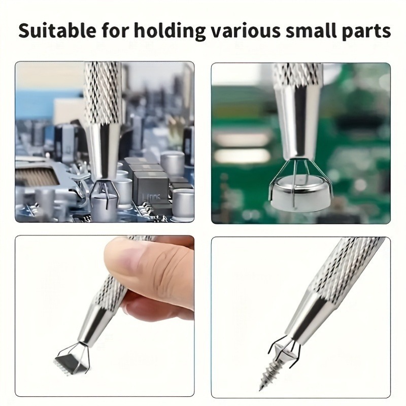 Precision 4-Prong Jewellery Tweezers for Small Parts