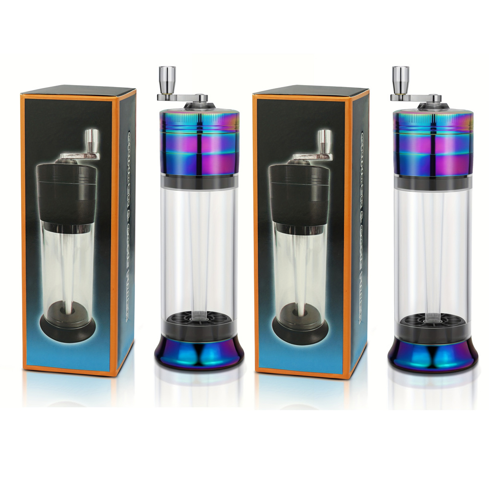 tobacco crushing machine HAPPYSMOKING Plastic Grass Grinder With Handle... From 32,24  Stainless Steel Food Tobacco Grinder