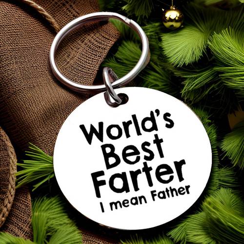 funny birthday christmas fathers day gift for men husband gifts design humorous message keychain
