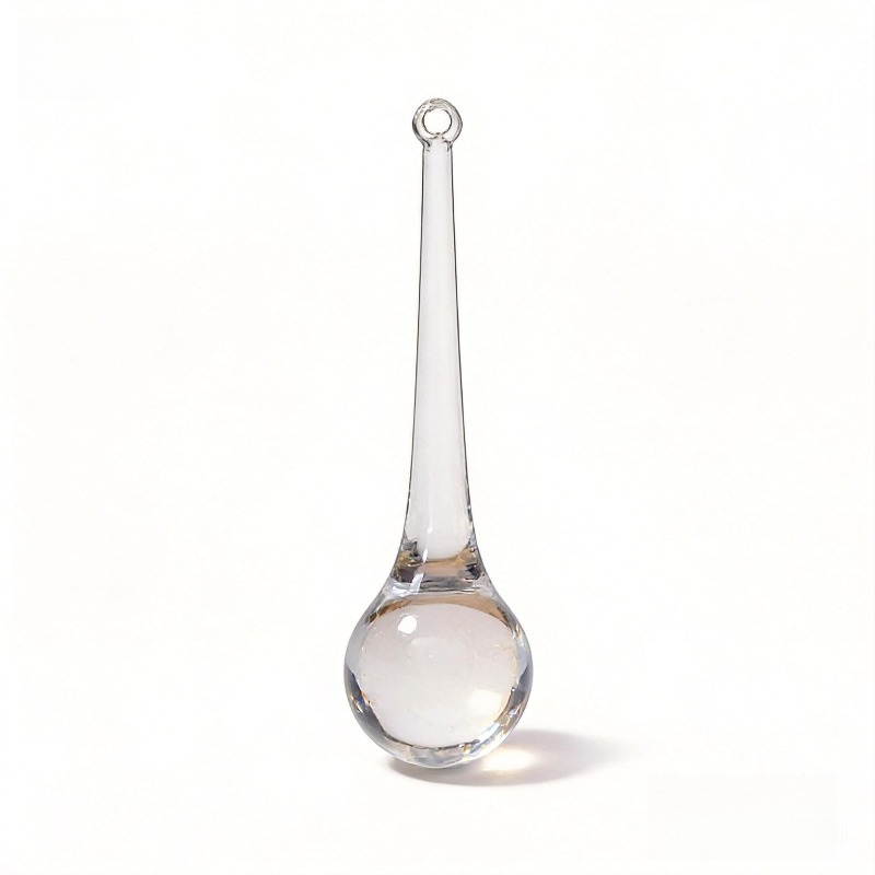 TEMU 17pcs Transparent Teardrop Acrylic Pendants, Clear Hanging Ornaments, Ideal For Christmas Tree, Wedding, Party Scene Decorations
