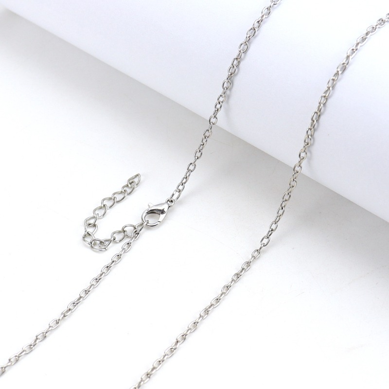 5pcs Stainless Steel O-Shape Chain Necklace Set