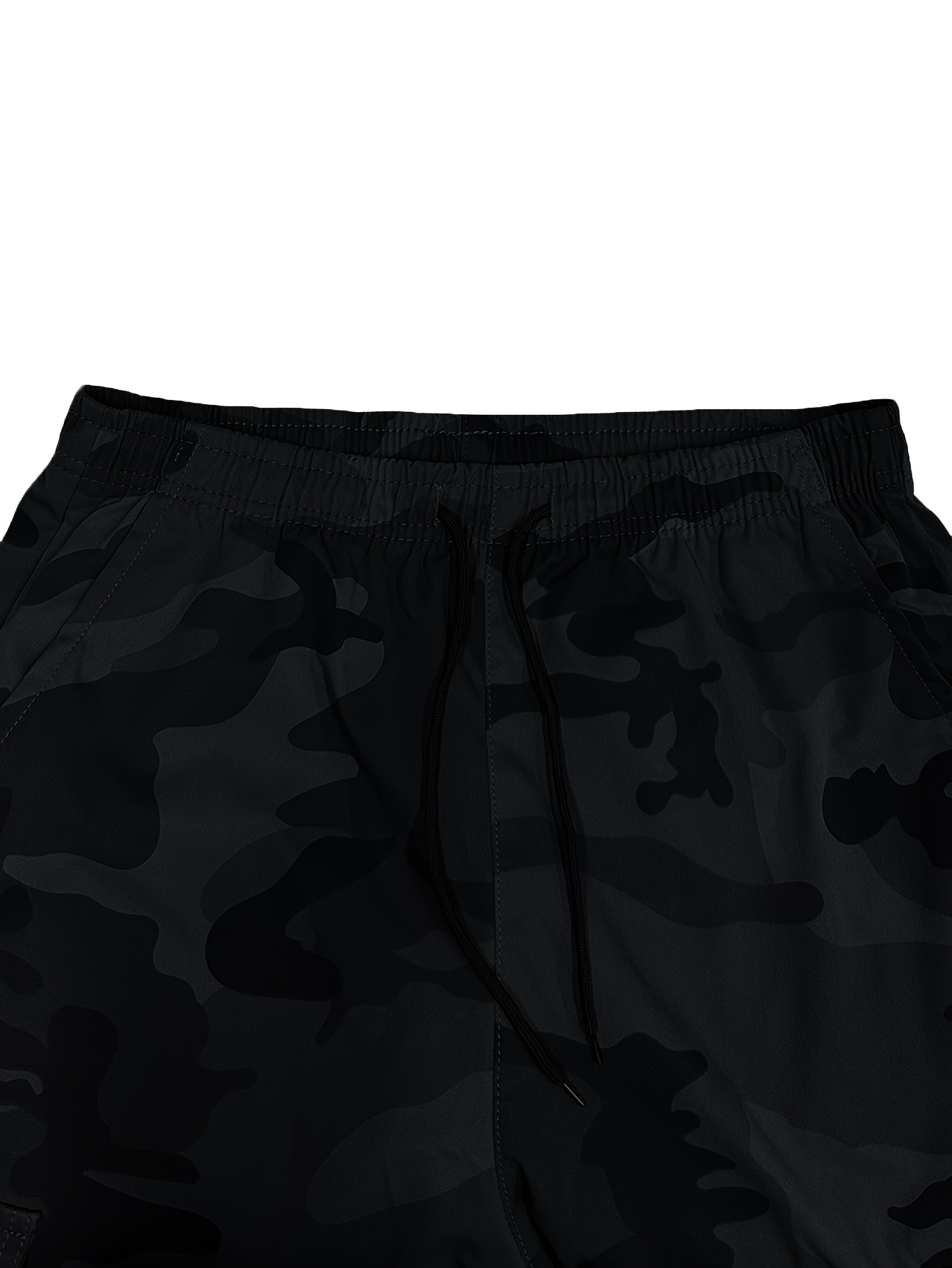 Plus-size Men's Camouflage Outdoor Casual Cuffed Cargo Pants,... product image 4