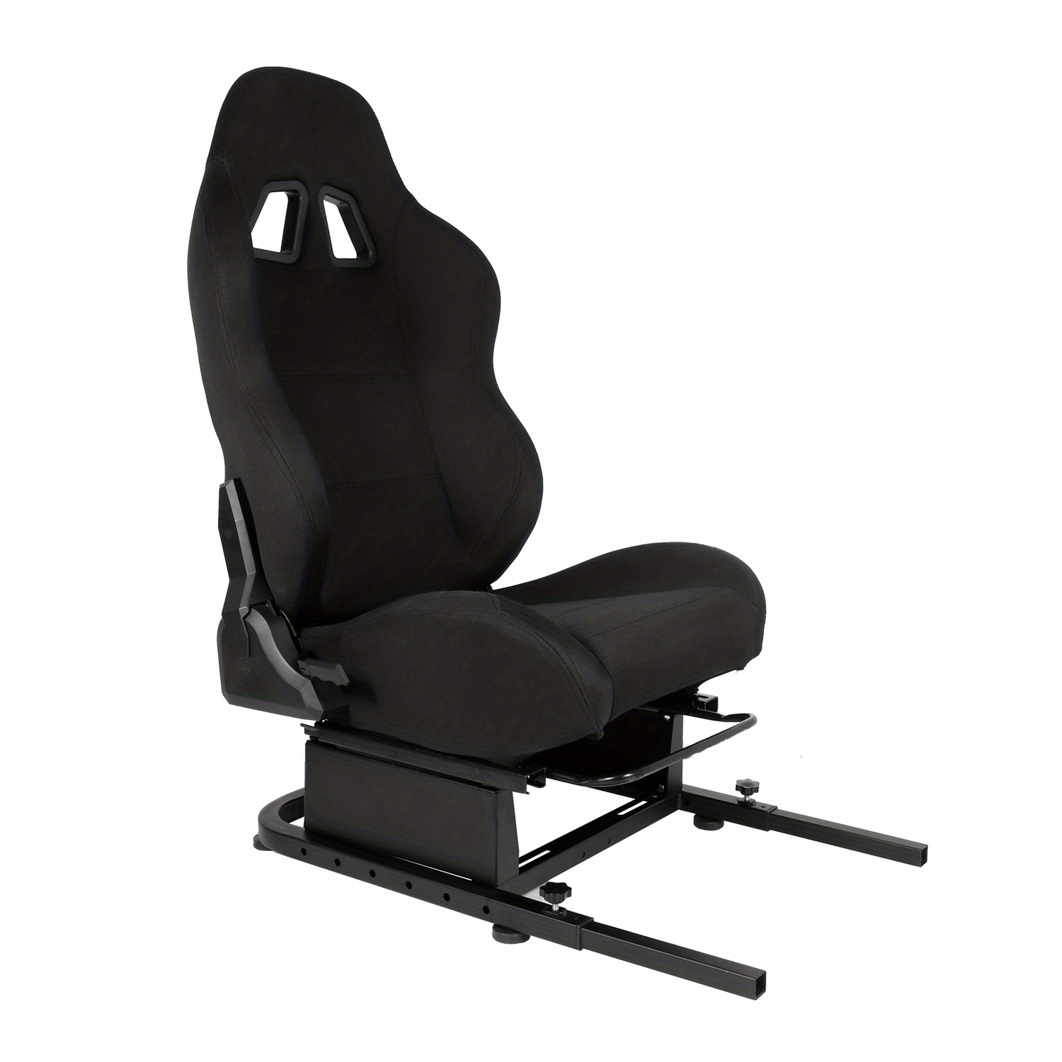 Image of Mokapit Rear Seat Frame Expand Into Racing Simulator Cockpit With Black Seat, Support Diy