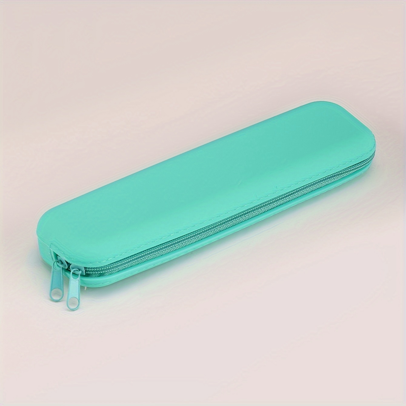 TEMU 1pc Silicone Colorful Pencil Case Cute Kawaii Pencil Case School Supplies Fashion Pencil Bag Stationery And School Supplies