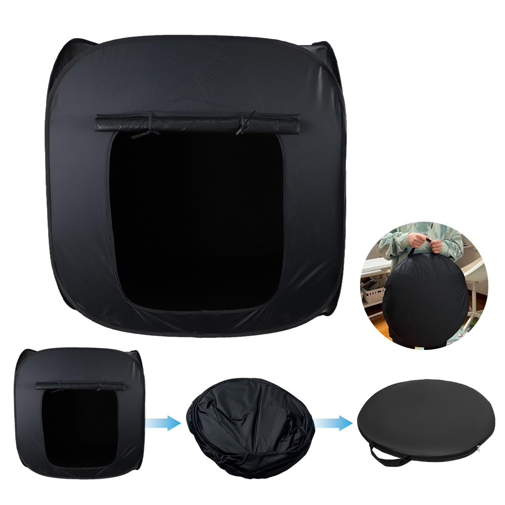 Image of Black Mini Tent Private Bed Tent