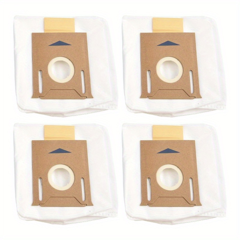 ecovacs 4 pack n10 n10 plus compatible paper dust bags robot vacuum cleaner filter replacement floor attachment spare parts details 9