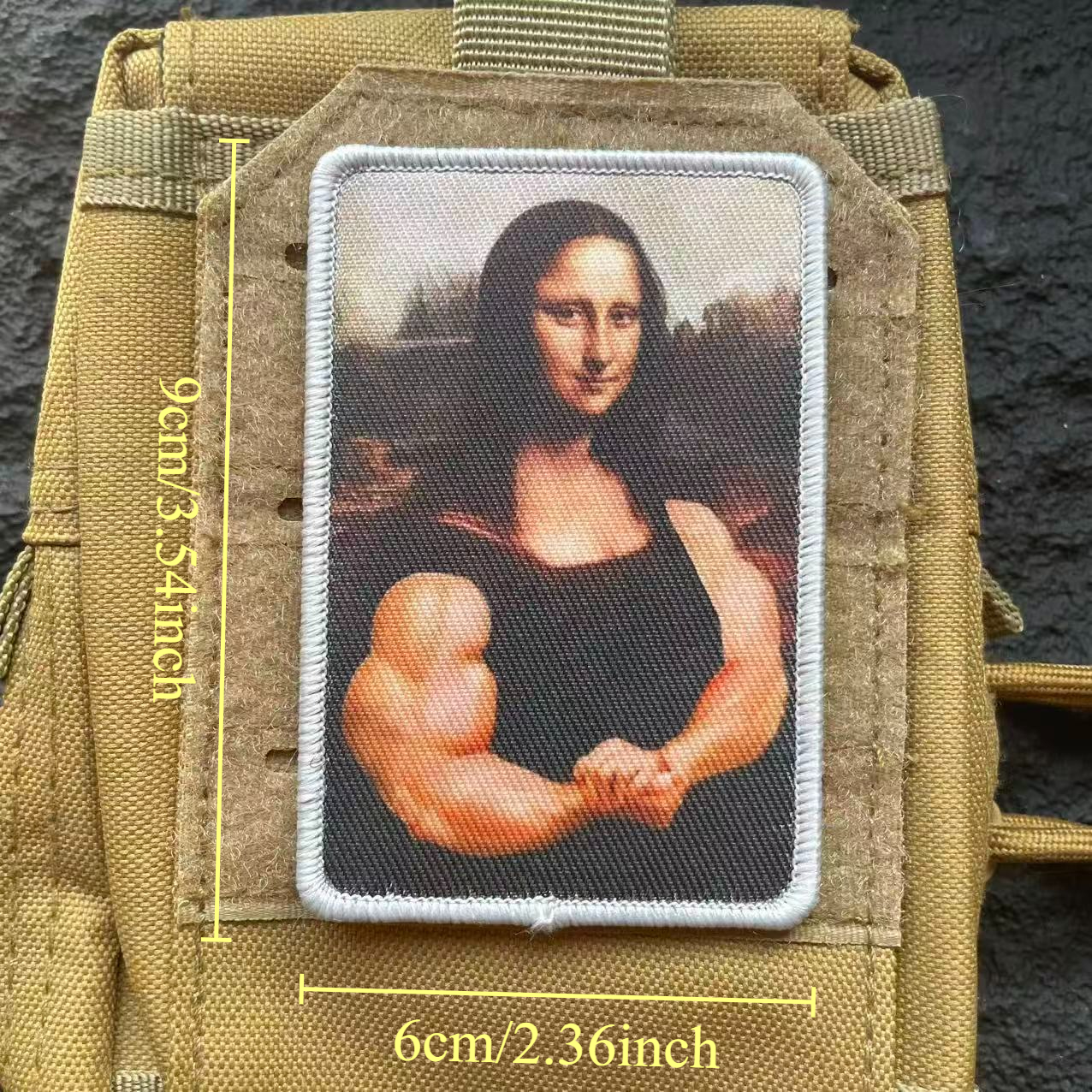 TEMU Patch décoratif brodé sur le thème de la du Fitness, applique auto-agrippante pour vêtements, chaussures, chapeaux, sacs et vestes