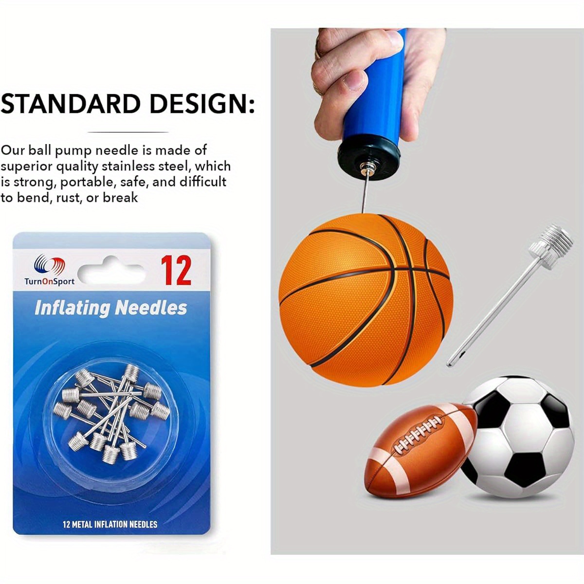 thumbnail image 2 of POPETPOP Professional Rugby Ball - Portable Inflatable Sports Ball For Outdoor Training & Games 2 of 12
